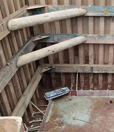 承德鹰手营子矿区钢板桩支护